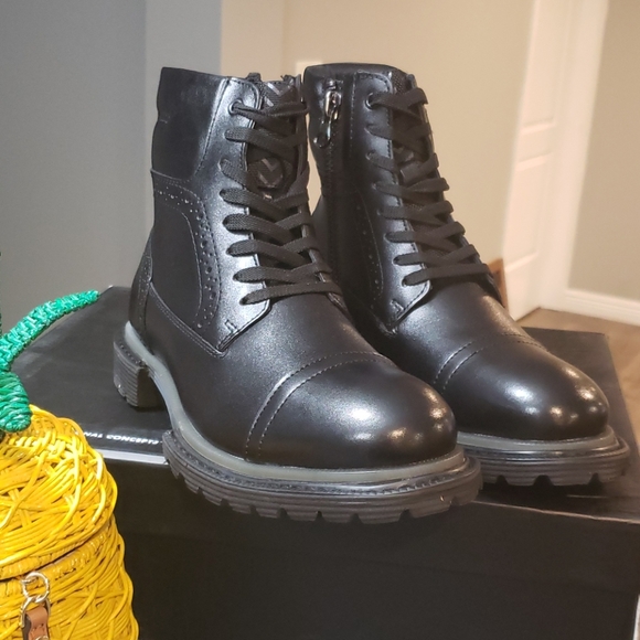 INC International Concepts Tull Black Boot - Picture 3 of 5